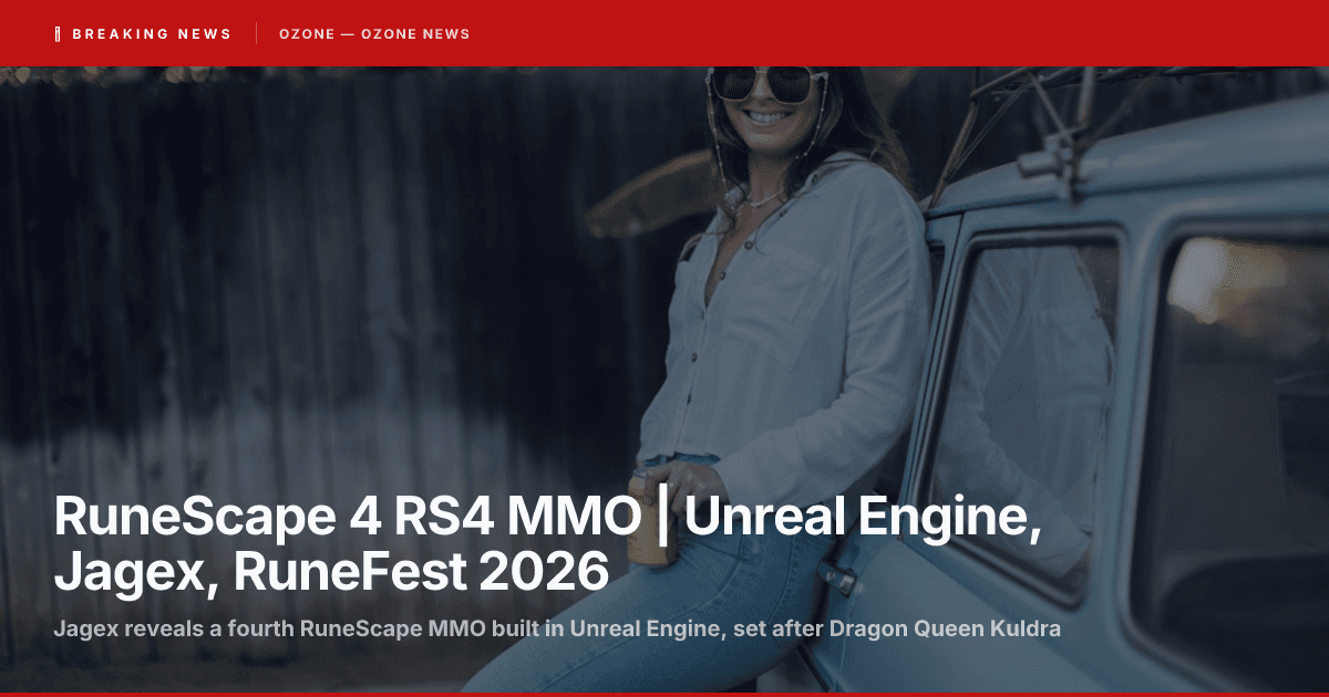 RuneScape 4 RS4 Unreal Engine MMO Jagex RuneFest 2026 Dragon Queen Kuldra