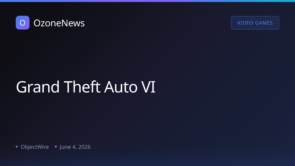 GTA 6 | Release Date, Price, Characters & Complete Guide