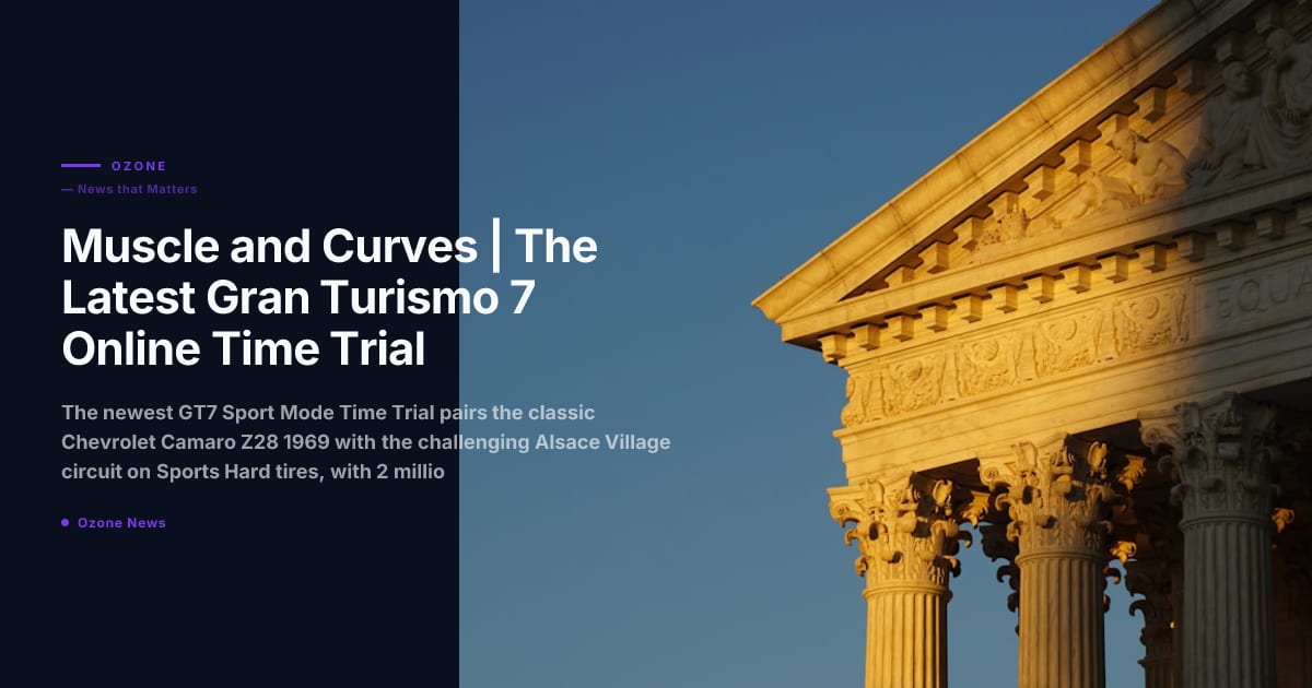 Muscle and Curves | The Latest Gran Turismo 7 Online Time Trial