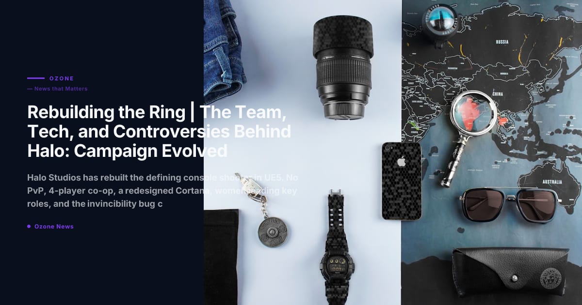 Rebuilding the Ring | The Team, Tech, and Controversies Behind Halo: Campaign Evolved